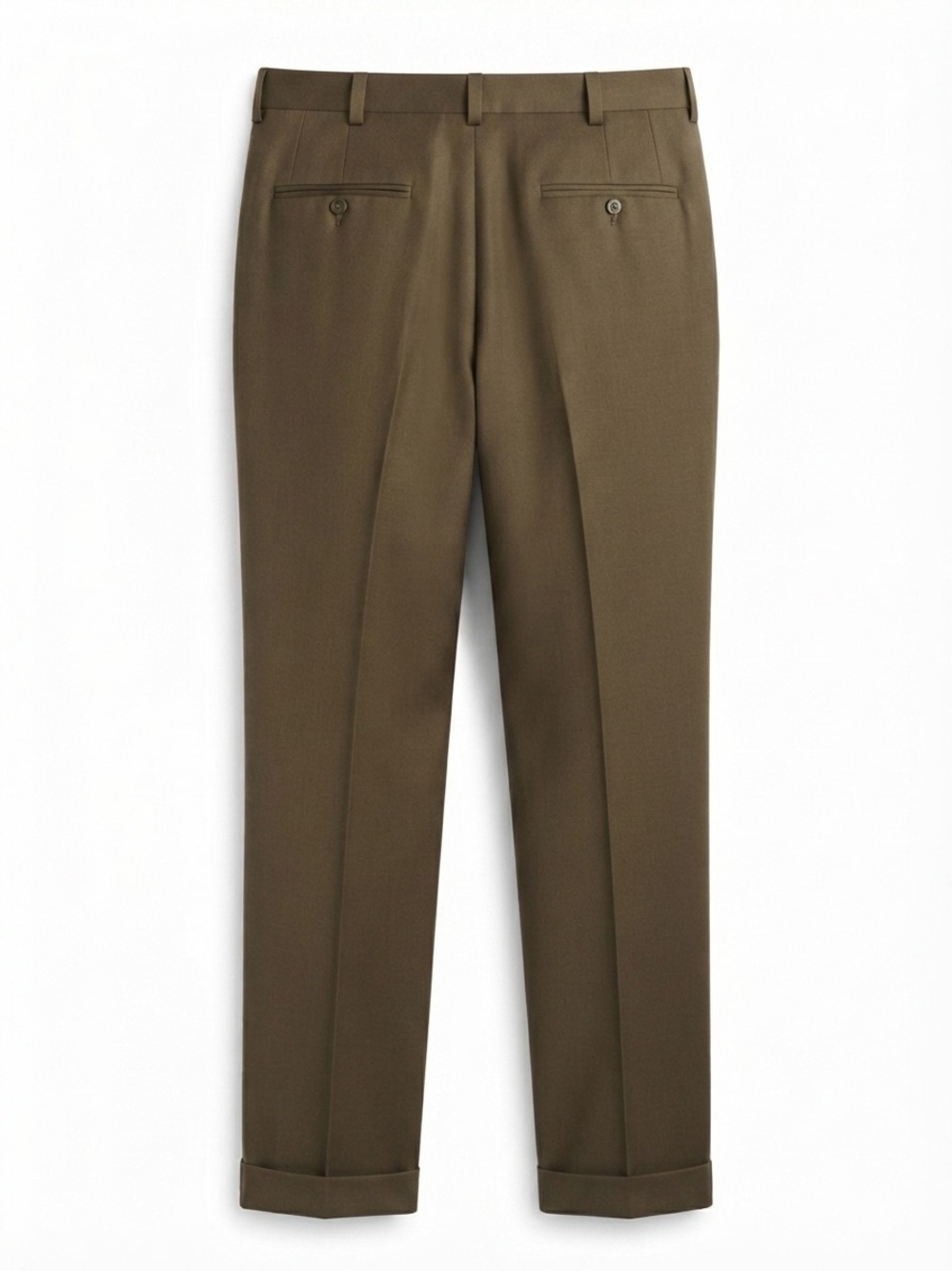 NWT Perry Ellis Portfolio Premium No-Iron Wrinkle-Free Twill Khaki Pants 38x34 - Picture 3 of 7